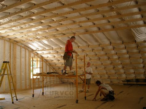 Prefab DIY Steel Quonset Hut - Interior Loft | Quonset hut homes ...