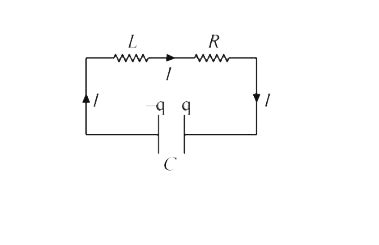 An LCR circuit behaves like a damped harmonic oscillator. Comparing it ...