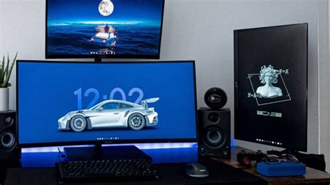 Multiple Computer Monitor Setups 的图像结果