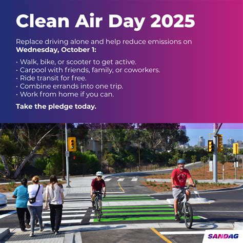 SANDAG Clean Air Day 2025 - October 01, 2025 | Oceanside, CA