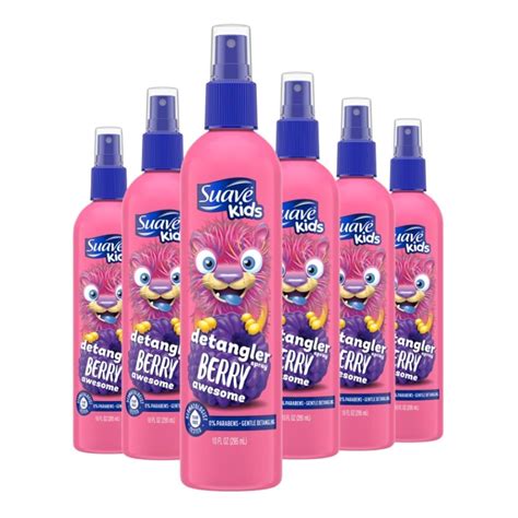 Brandclub - Suave Kids Detangler Spray For Tear-Free Styling, Berry ...