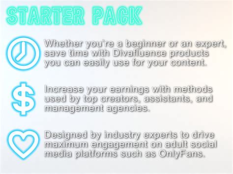 Onlyfans Starter Pack - Etsy