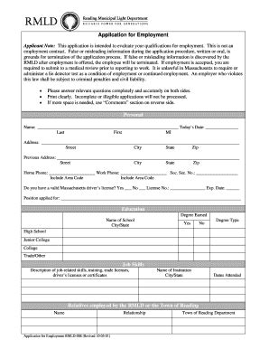 Fillable Online Applicant Note This application is intended to evaluate ...