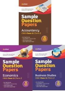 Arihant CBSE Term 1 Sample Papers Questions For Class 12 MCQ ...
