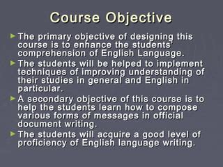 Image result for PowerPoint with Course Outline Objectives