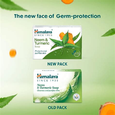 Himalaya Herbals Neem And Turmeric Soap (Pack of 6)