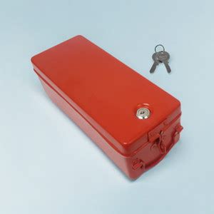 JOWEL Aluminium Cash Box 12" Long - Red - with Lock Cash Box Price in ...
