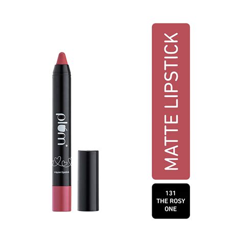 Buy Plum Twist & Go Matte Crayon Lipstick with Ceramides & Hyaluronic ...
