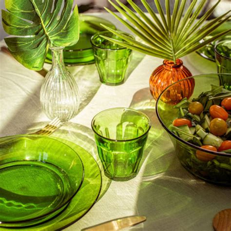 Duralex Picardie Green Tumbler 310 ML Set of 6 Pcs – Home Asia Store