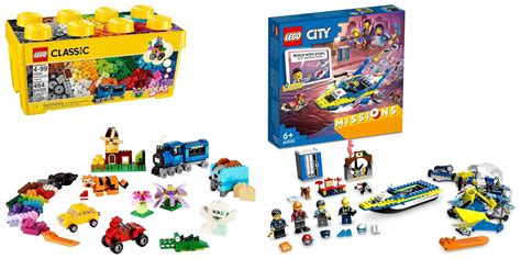LEGO Medium Creative Brick Box City Water Police Detective Missions ...