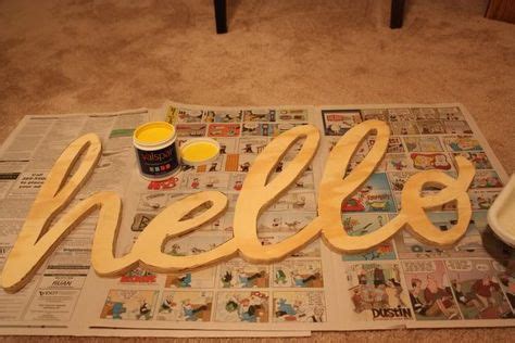 Image result for Custom Hello Signs