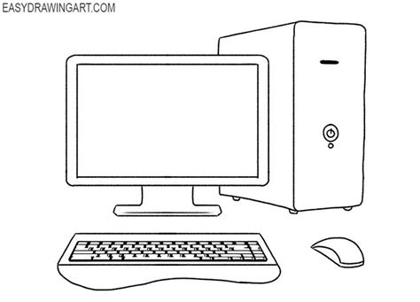 How to Draw a Cartoon Computer 的图像结果