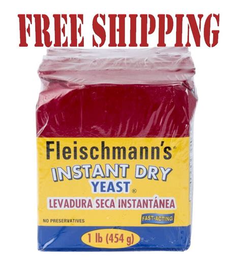 Fleischmann's Quick Baking Instant Dry Yeast Packs, 16 oz., 2 ct ...