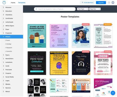 Free Poster Layout Template 的图像结果