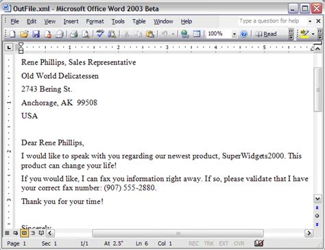 Word XML Features 的图像结果