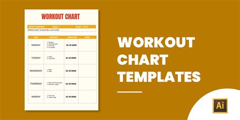 Exercise Chart Template 的图像结果
