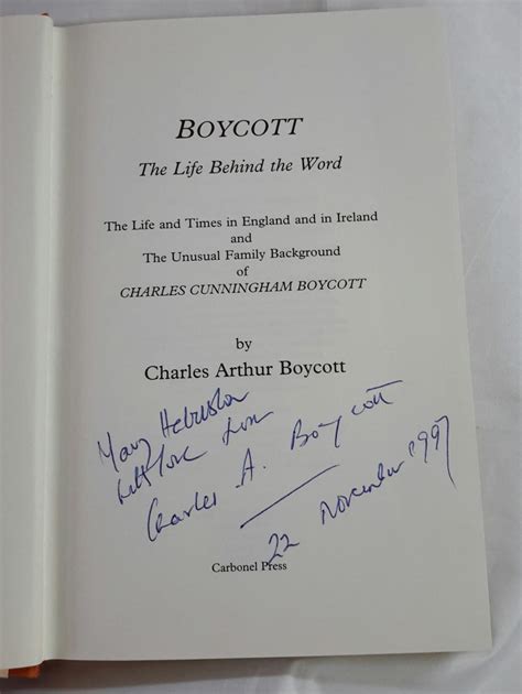 Boycott: The Life Behind the Word. The Life and Times in England and in ...