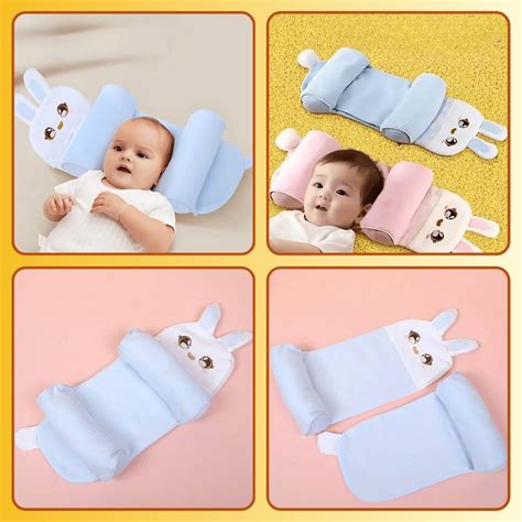 Smart Baby Head Shaping Pillow with Free Baby Feeder Spoon Bottle ...