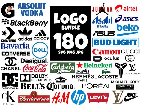 180 Files Logo Bundle Svg, Brand Logo Svg, Logo Bundle, Tren | Inspire ...