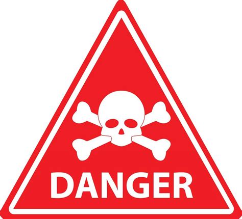 Danger Sign Vector 的图像结果