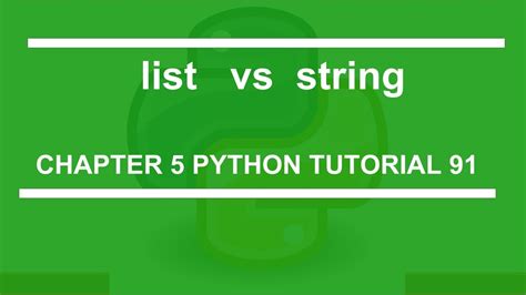 Image result for String vs List in Python