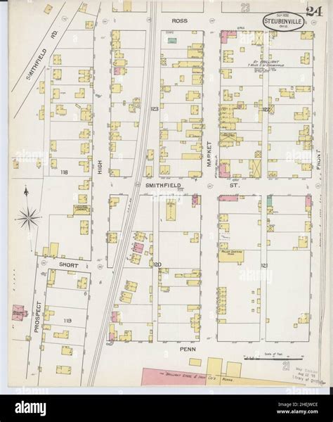 Sanborn Fire Insurance Map from Steubenville, Jefferson County, Ohio ...