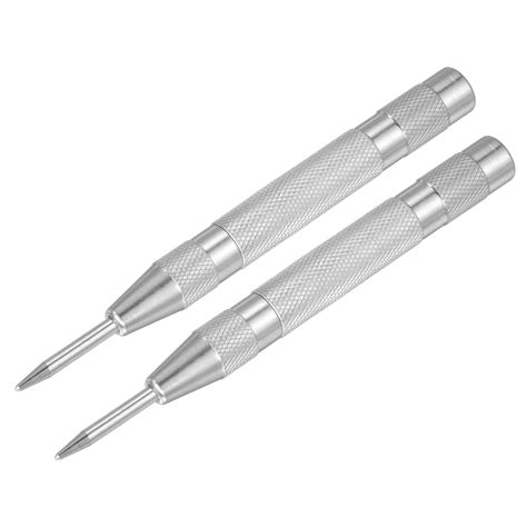 uxcell Automatic Center Punch, 5-Inch Spring-Loaded Center Hole Puncher ...
