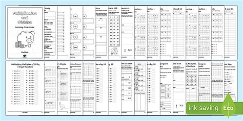Maths Sheets for Year 5 | Home-learning | Booklet & Answers
