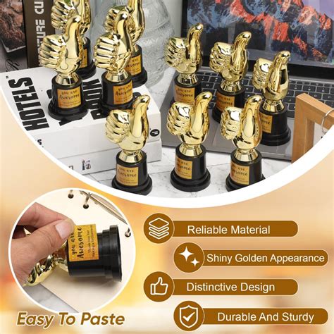 Jenaai 24 Pcs Thumbs up Award Trophies with 24 India | Ubuy