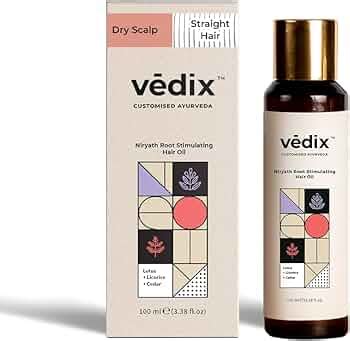 Vedix Niryath Root Stimulating Ayurvedic Hair Oil | Hair Growth Oil ...