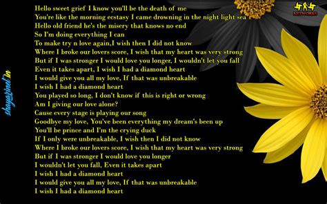 SHAYARI NETWORKS : thoughts redefined...: I wish I had a diamond heart