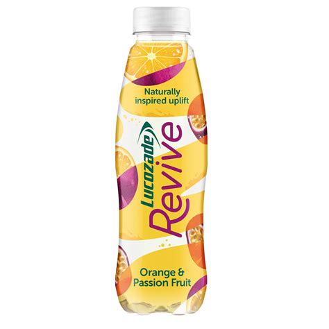 Buy Lucozade Energy Revive (380ml)Sparkling Multi Orange & Passionfruit ...