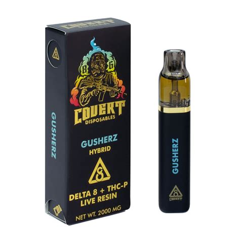 Gusherz THCA +THCP + D8 Live Resin Disposable Vaporizer 2 Grams ...