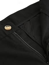 Men's Shorts Linen Shorts Dress Shorts Summer Shorts Zipper Pocket ...