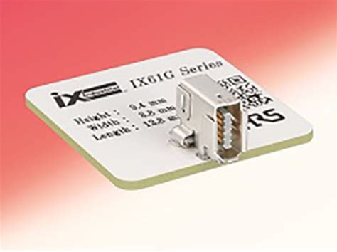 IX61G-B-10P(01) Hirose | Hirose, IX Surface Mount Right Angle Mini I/O ...