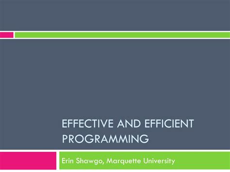 Image result for Efficient Programming