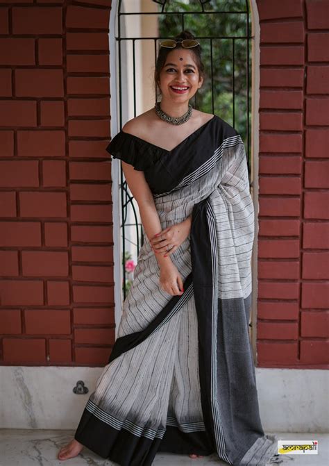 Handloom Pure Cotton with Kantha Weave – Amrapali Boutique