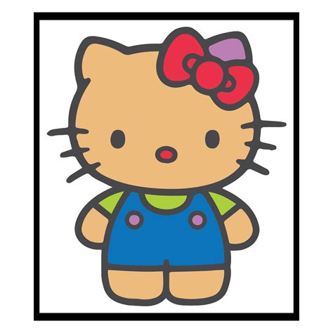 Hello Kitty Smiling Vintage t shirt design 25792358 Vector Art at Vecteezy