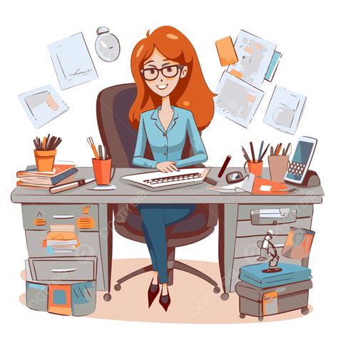Administrative Assistant Clipart