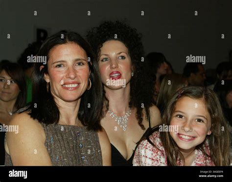 Oct 27, 2004; Culver City, USA; Actress MIMI ROGERS and LUCY JULIA ...