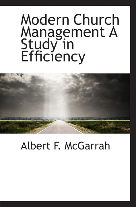 Modern Church Management A Study in Efficiency : Amazon.in: Books