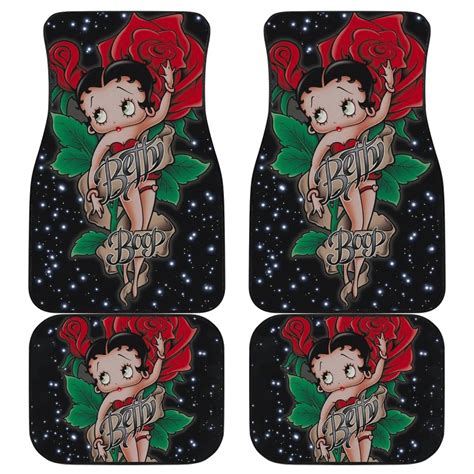 Betty Boop Car Floor Mats Rose Galaxy Cartoon Fan Gift H1225 | US ...