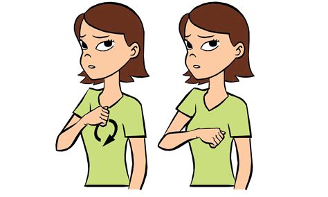 Image result for Sorry Sign Language