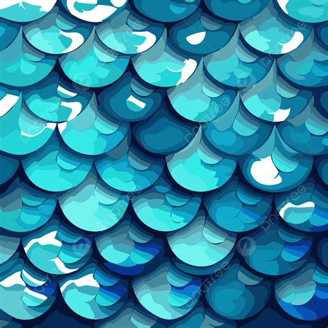 Fish Scales, Sticker Clipart Abstract Fish Scales Background Vector Art Tumblr Cartoon, Sticker ...