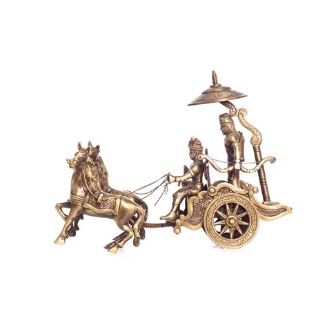 Krishna Arjuna Chariot Statue | Krishna Arjun Rath Statue Online ...