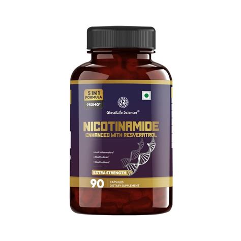 Nicotinamide NMN with Resveratrol & Quercetin 3-IN-1 Supplement | 3rd ...