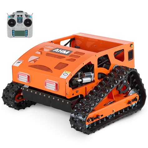 Buy AHM Remote Control Lawn Mower, 21" Hybrid Mower with 0.4"-5 ...