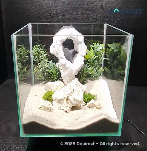 🪨 Hanging Rock Aquarium & Terrarium Cave | Vertical Rock type Fish ...