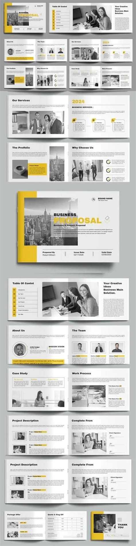 Business Proposal Template 的图像结果