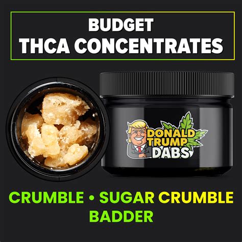 THCa Concentrates - Donald Trump Weed